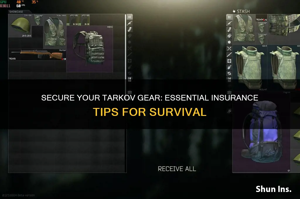 how to insure items in tarkov