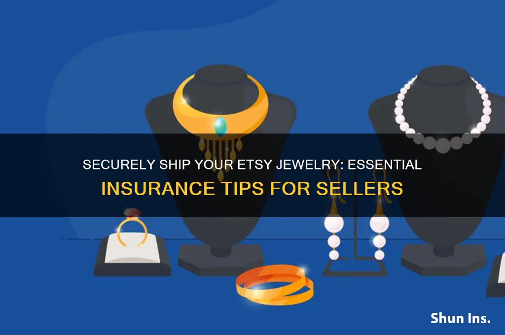 how to insure jewlery shipping for etsy