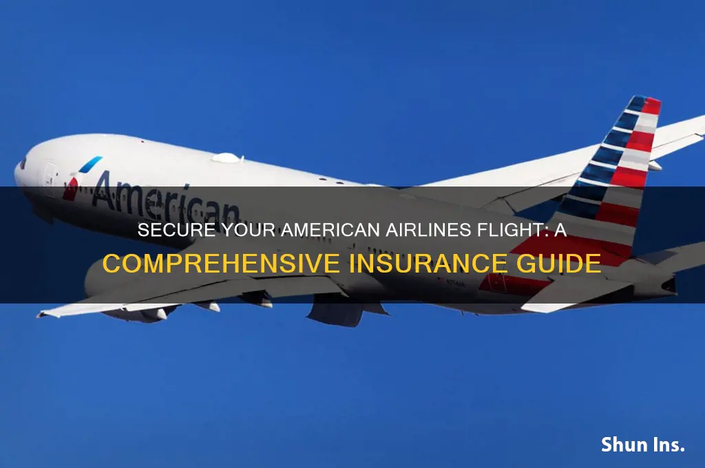 how to insure my american airlines flight