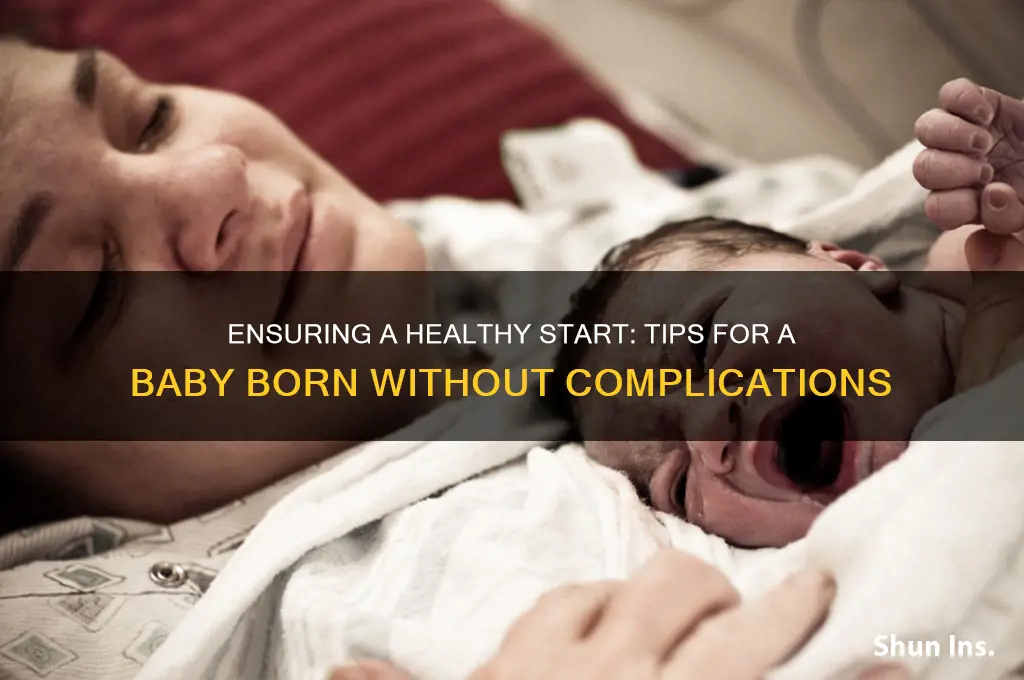 how to insure my child is born with no