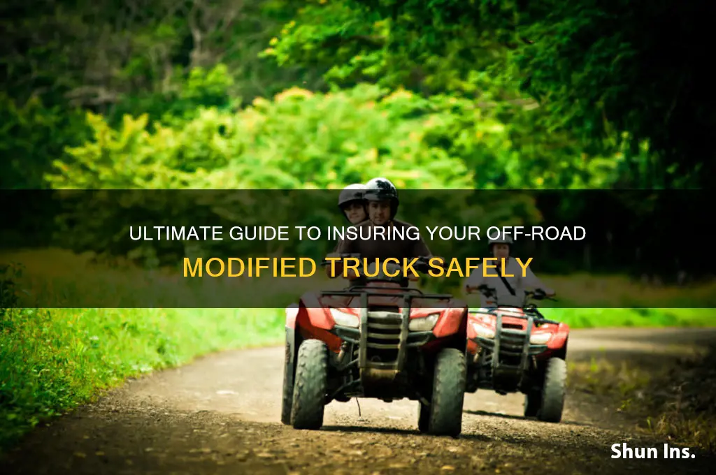 how to insure my off road modified truck