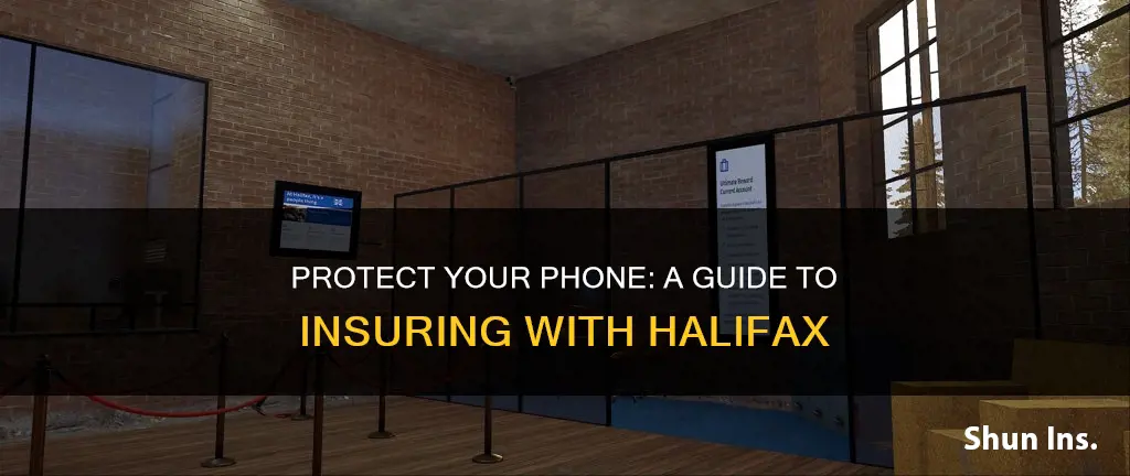 how to insure my phone with halifax