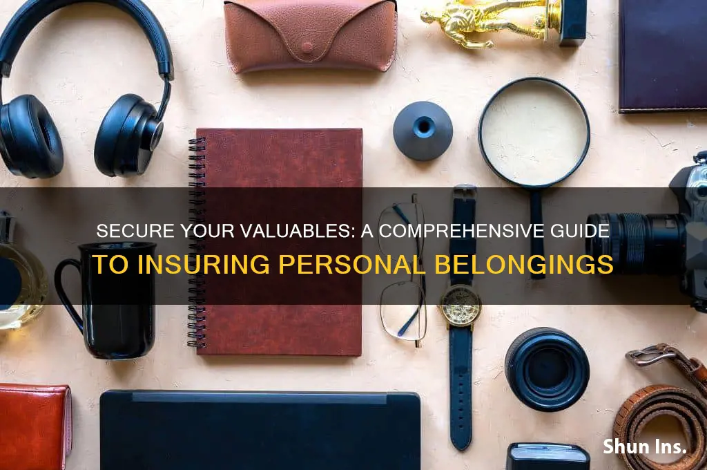 how to insure personal belongings