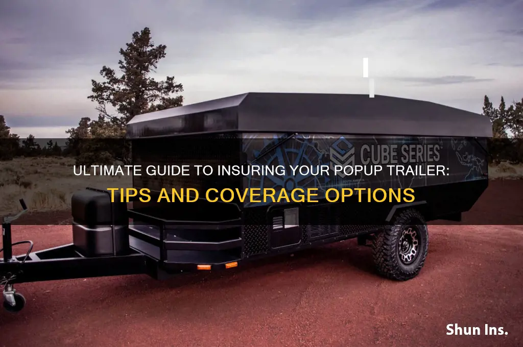 how to insure popup trailer