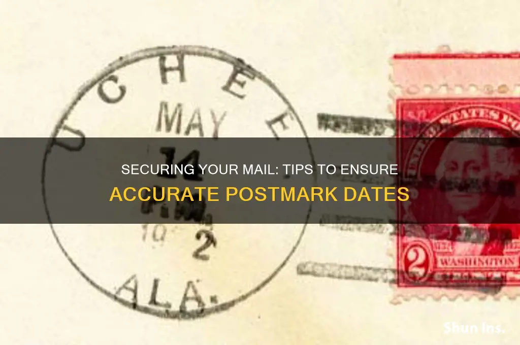 how to insure post mark date