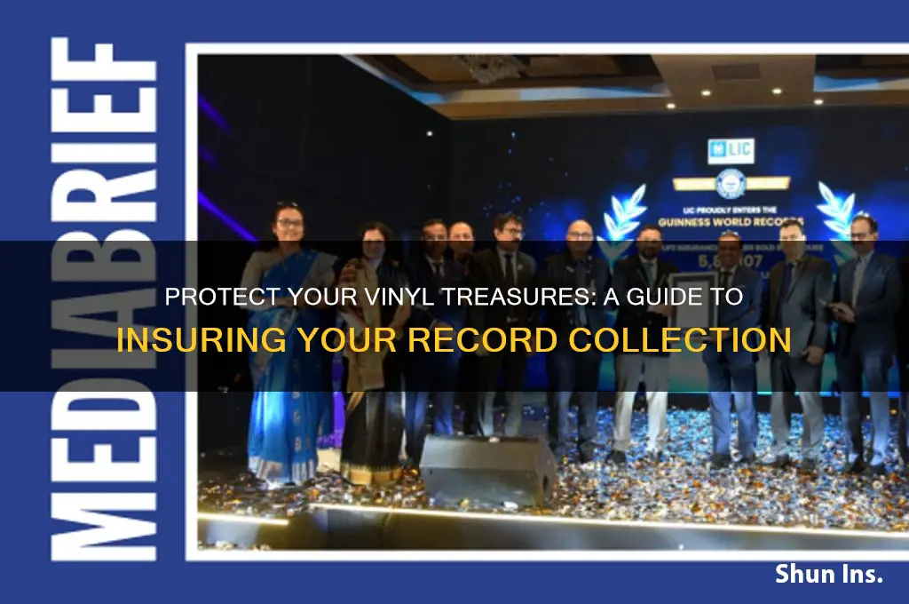 how to insure record collection