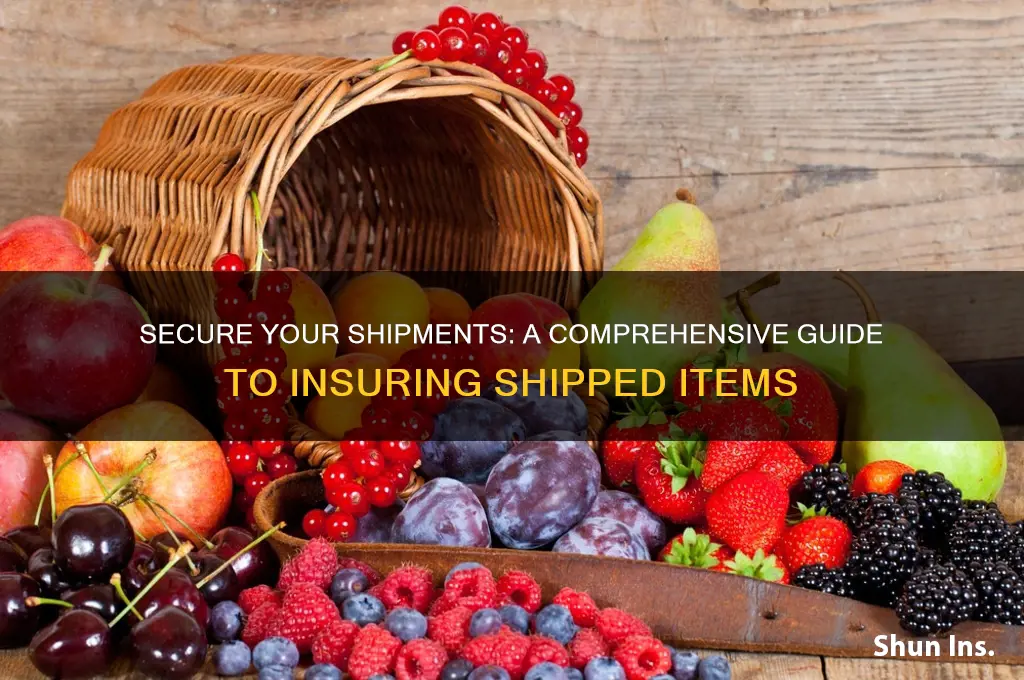 how to insure shipped items