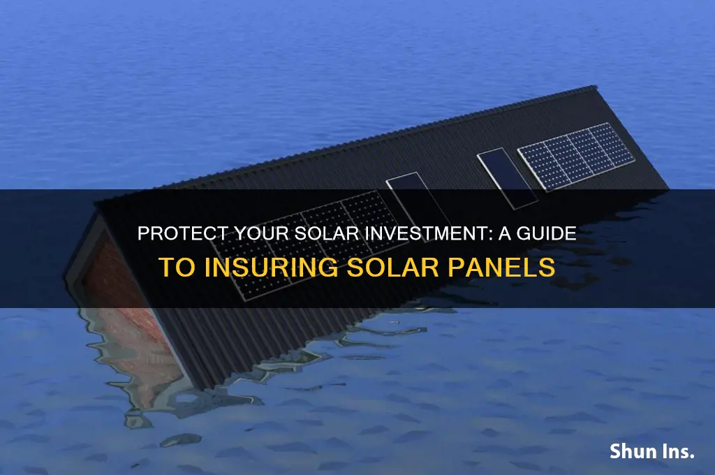 how to insure solar panels