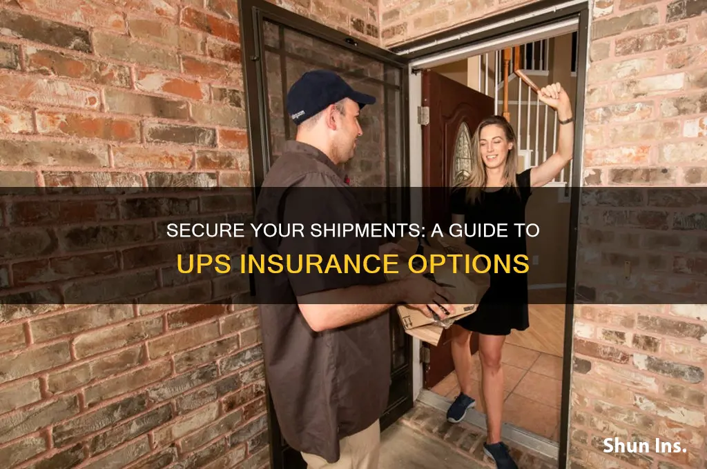 how to insure something through ups