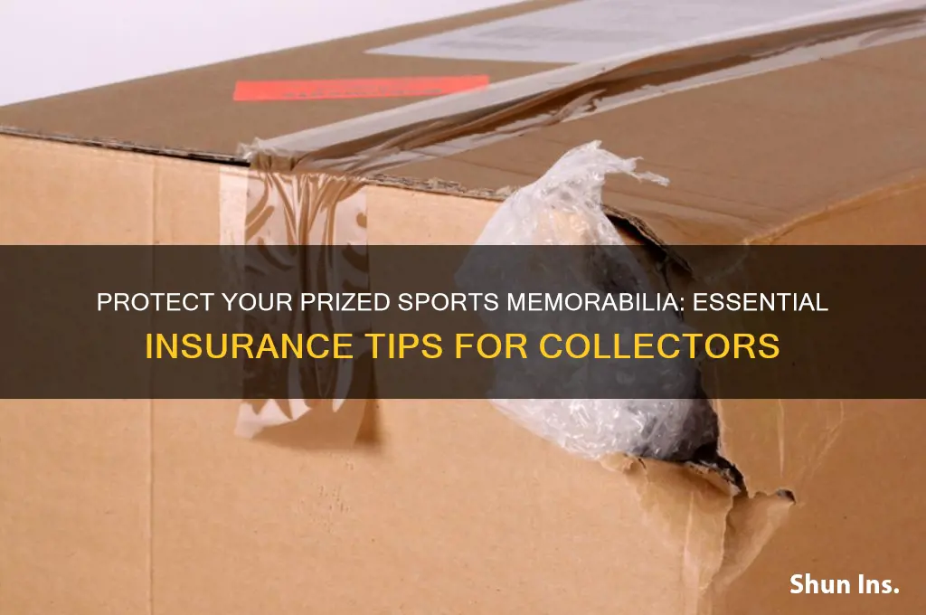 how to insure sports memorabilia