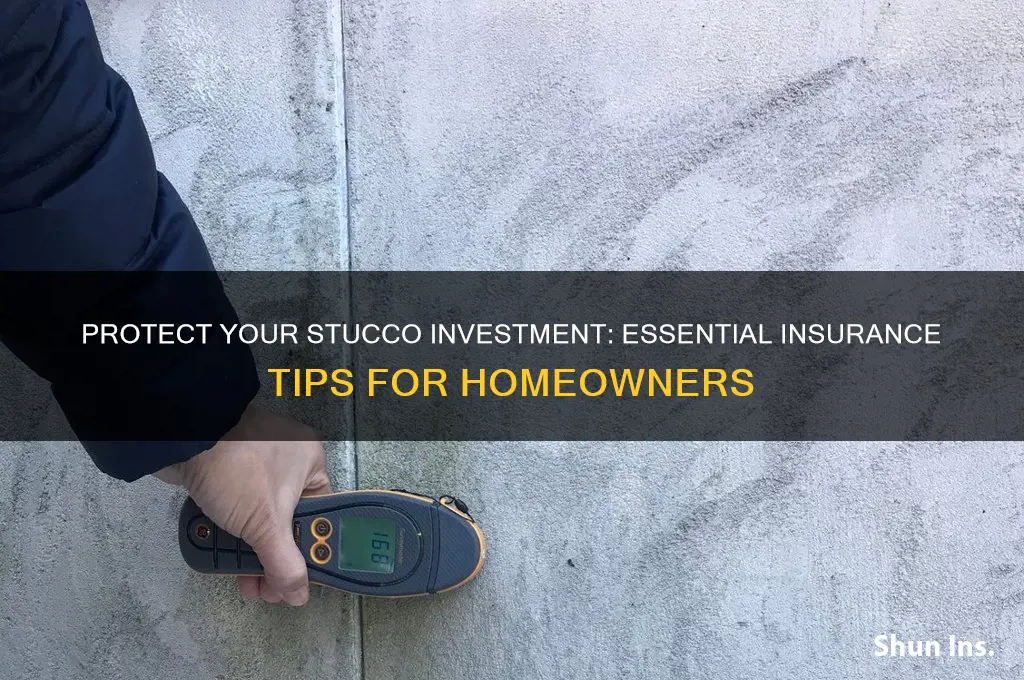 how to insure stucco