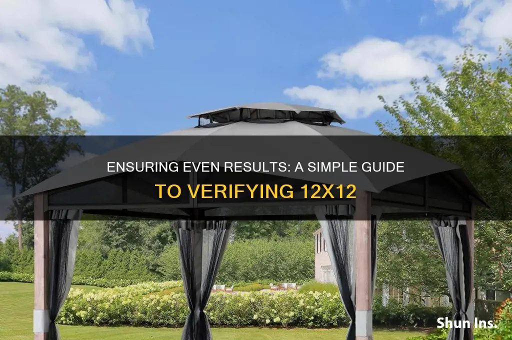 how to insure that 12x12 is even
