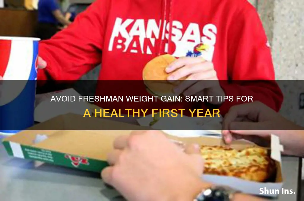 how to insure you dont gain the freshman 15
