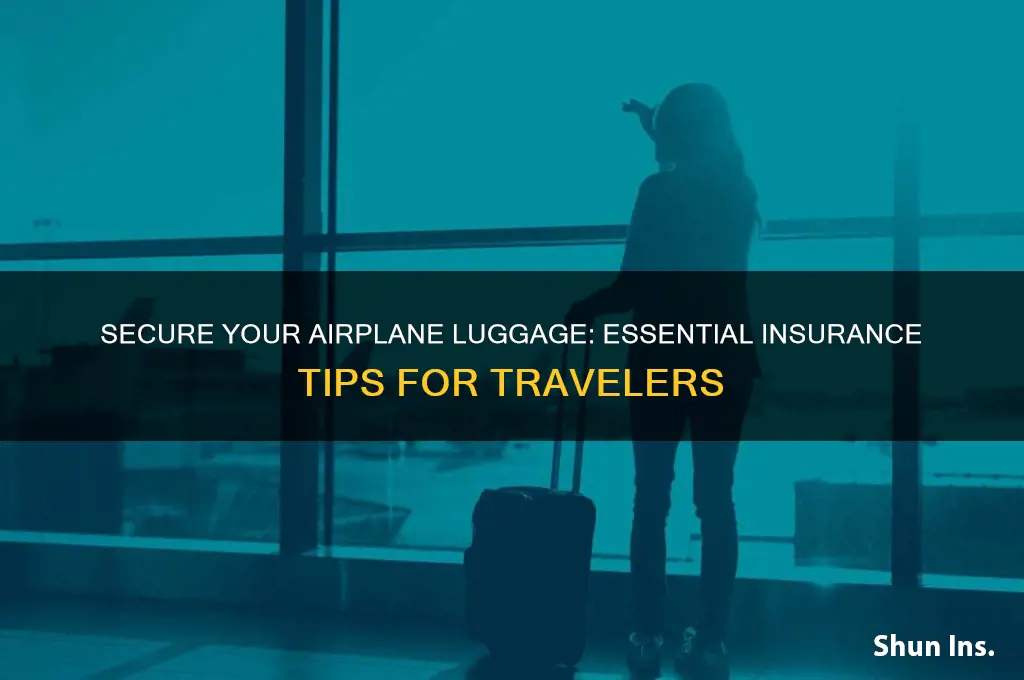 how to insure you rairplane luggage