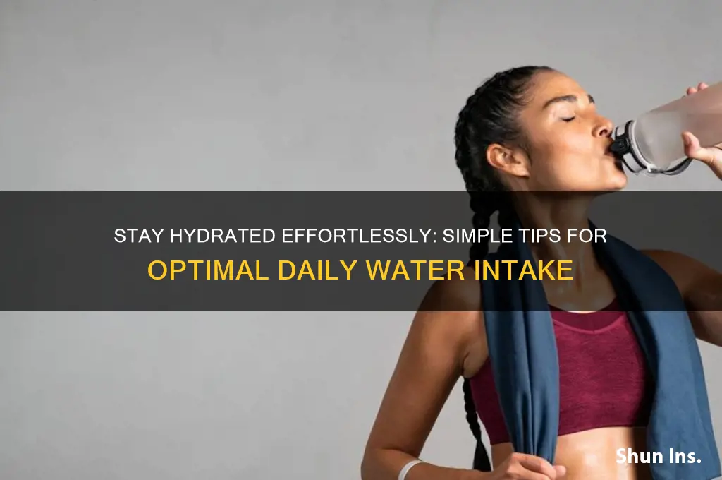 how to insure you stay hydrated