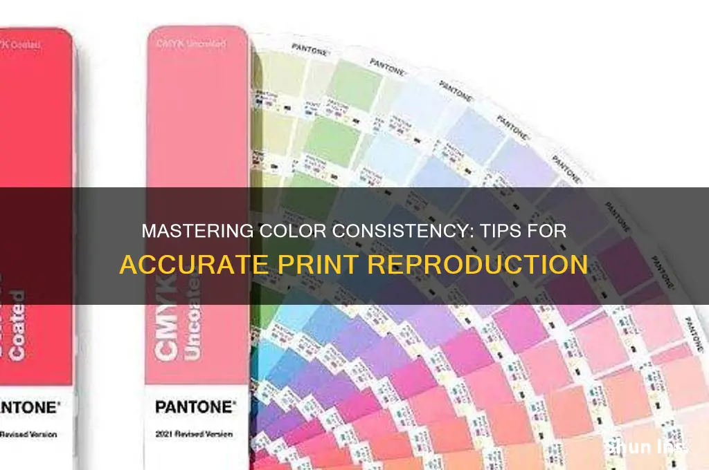 how to insure your colors print the same
