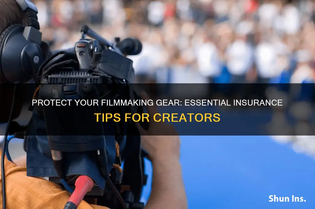 how to insure your filmming gear