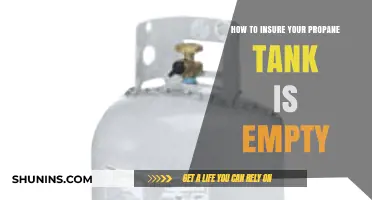 Safely Check and Confirm Your Propane Tank is Empty: A Guide