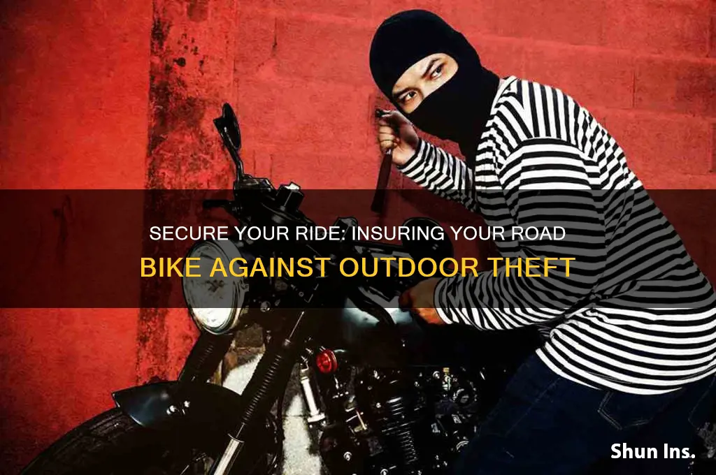 how to insure your road bike against theft while outside