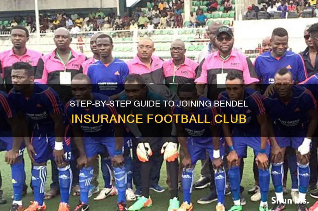 how to join bendel insurance football club