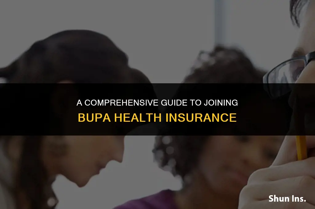 how to join bupa health insurance