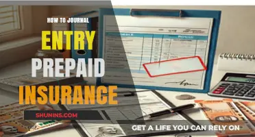 Mastering Journal Entries: A Guide to Recording Prepaid Insurance