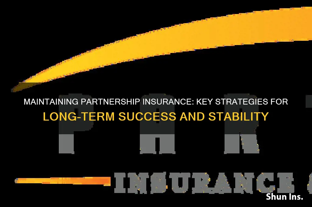 how to keep partnership insurance