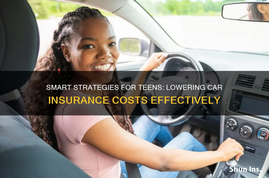 how to keep teen insurance low