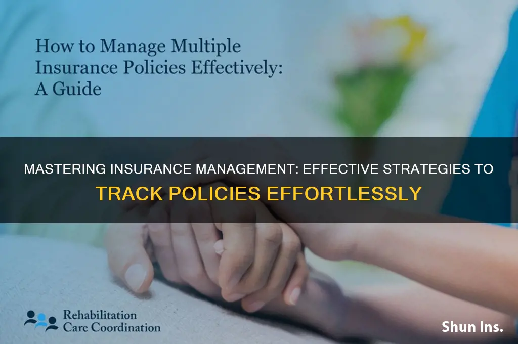 how to keep track of insurance