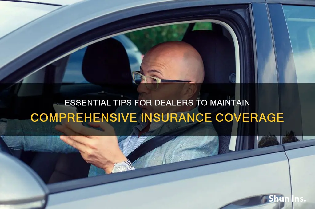 how to keep with insurance for dealers