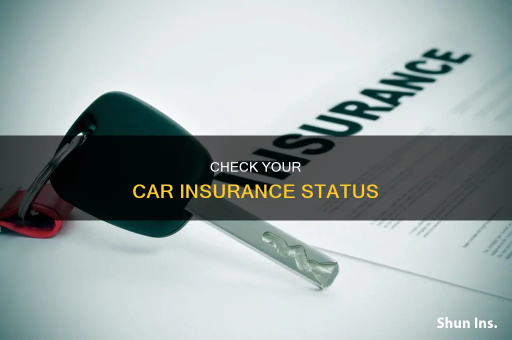 how to know vehicle insurance validity