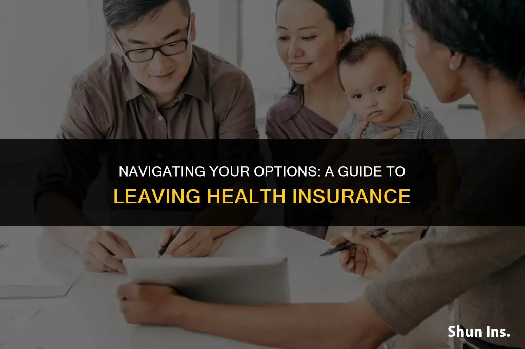 how to leave health insurance