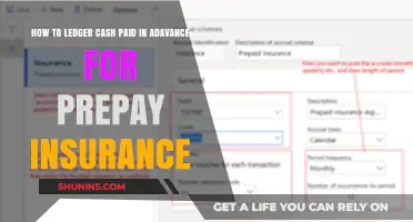 Ledgering Prepaid Insurance: How to Record Cash Paid in Advance