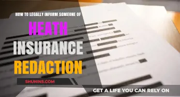 Legally Notifying Individuals of Health Insurance Redactions: A Comprehensive Guide