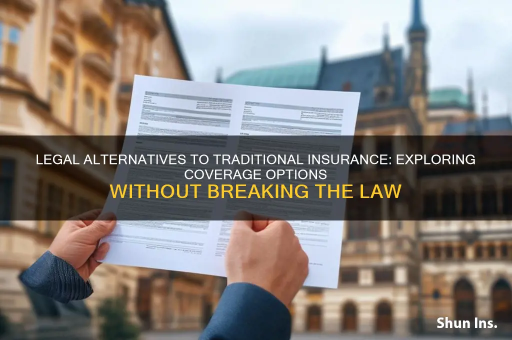 how to legally not have insurance
