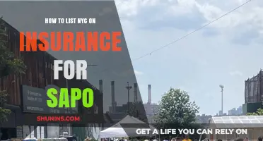 Listing NYC on SAPO Insurance: A Step-by-Step Guide