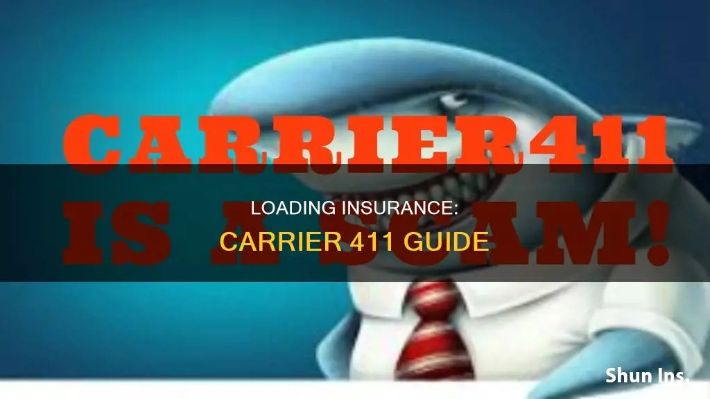 how to load insurance to carrier 411