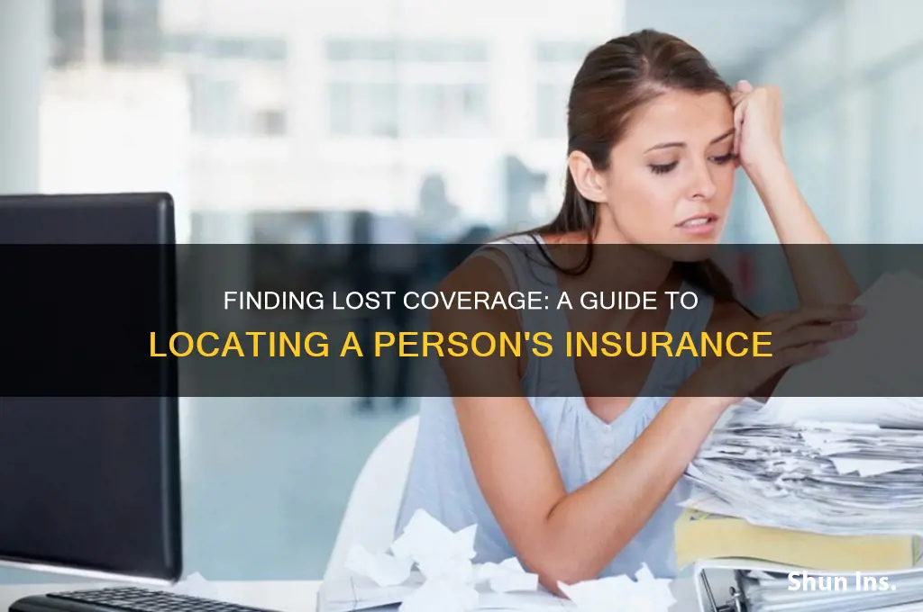 how to locate a person insurance