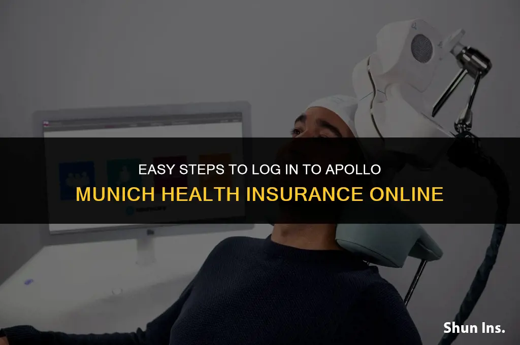 how to login apollo munich health insurance