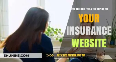 Finding a Therapist: Navigating Your Insurance Website for Mental Health Care