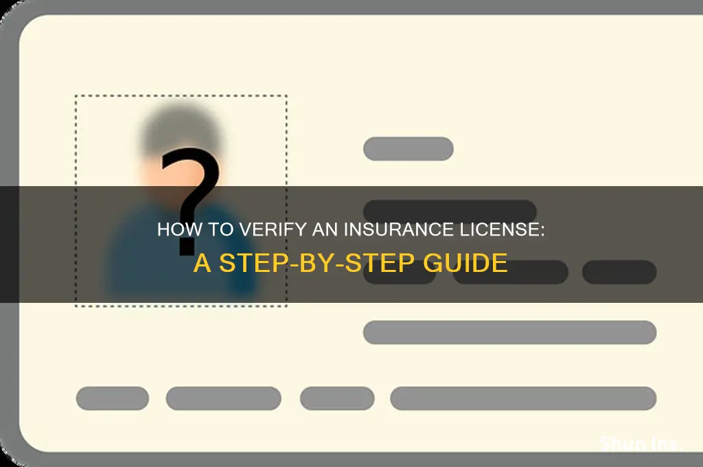 how to look up an insurance liscense