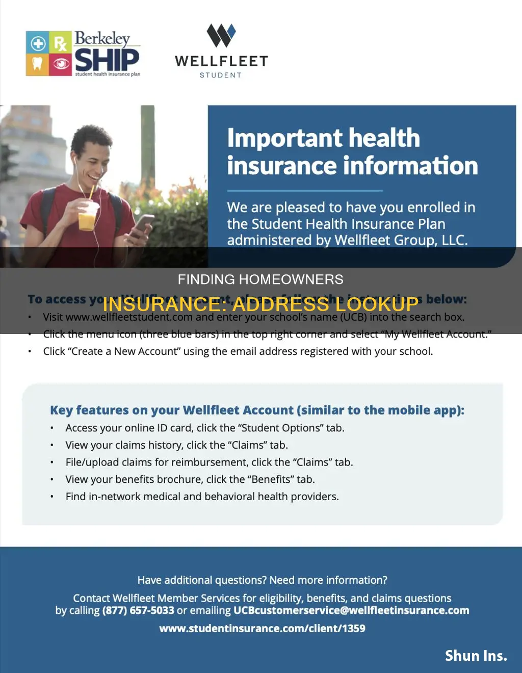 how to look up homeowners insurance by address