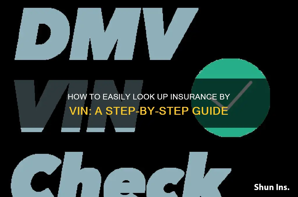 how to look up insurance by vin