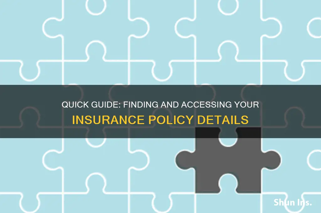 how to look up your insurance