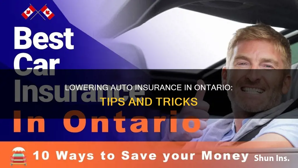 how to lower auto insurance ontario