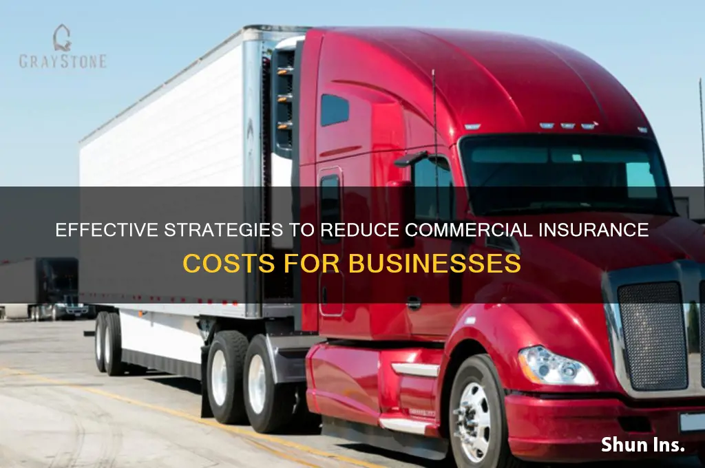 how to lower commerical insurance