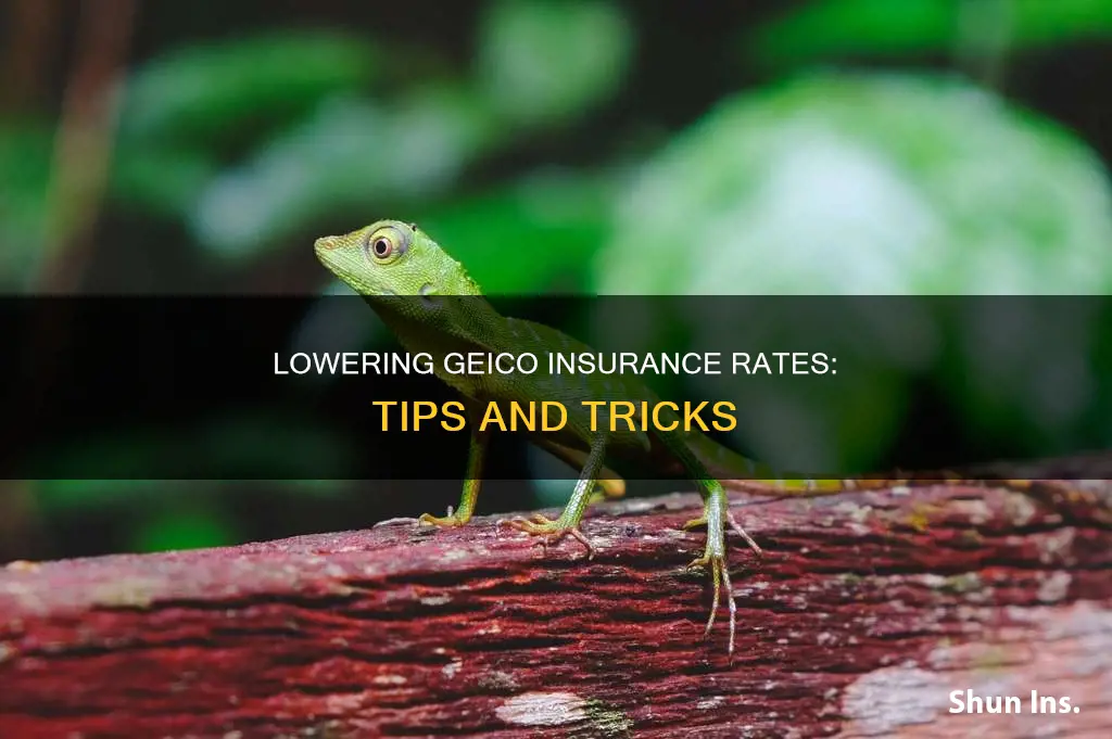 how to lower geico insurance rate