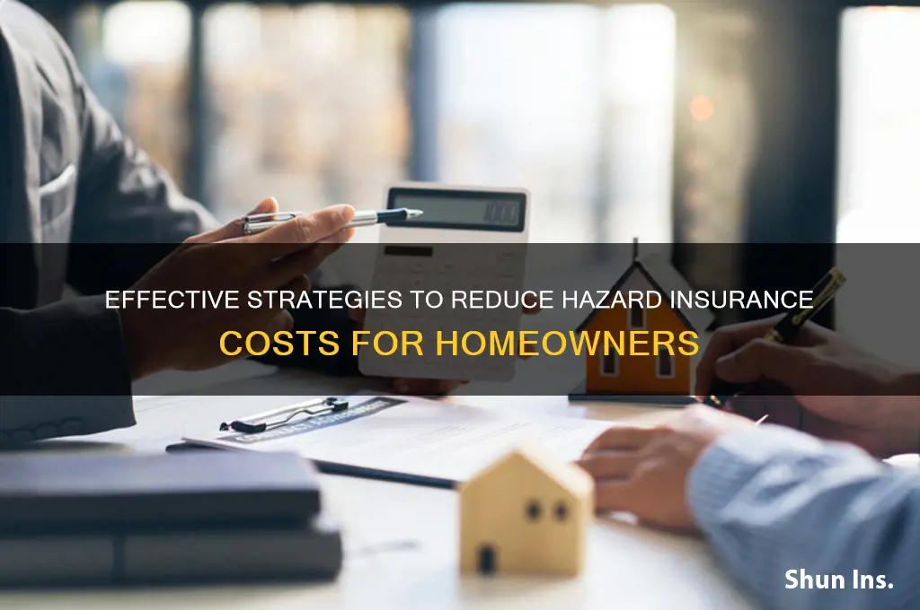 how to lower hazard insurance
