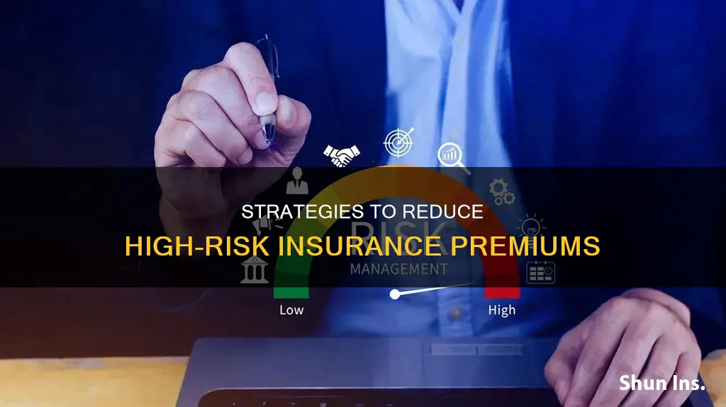 how to lower high risk insurance