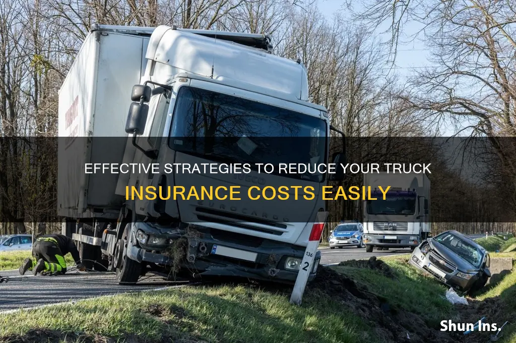 how to lower your truck insurance